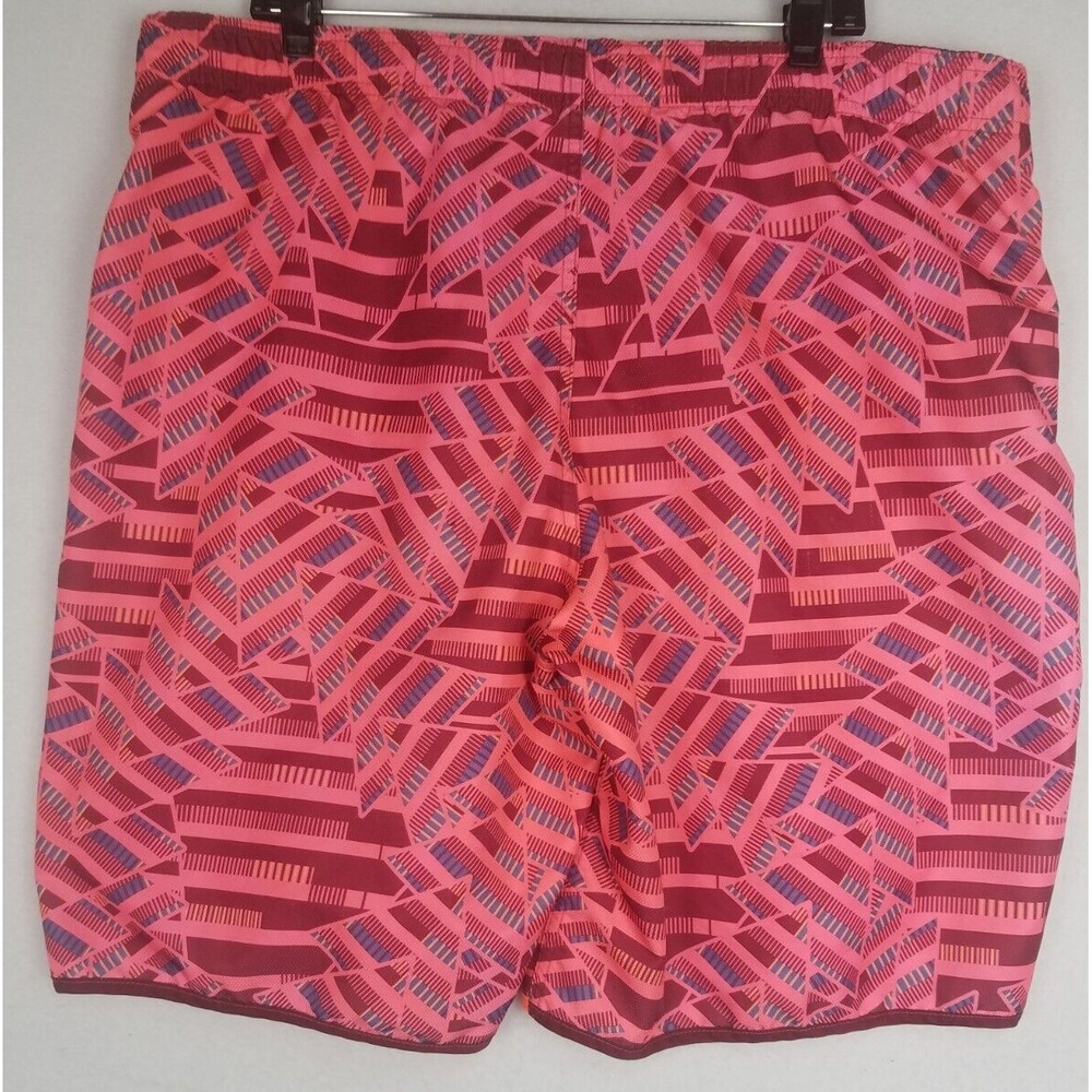 Nike Swimming Shorts Mens SZ XL Pink Red Orange - Picture 2 of 12